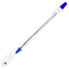 Ручка шариковая Crown Oil Jell (0.5мм, синий цвет чернил, масляная основа) 12шт. (OJ-500B)