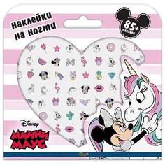 Priority Наклейки для ногтей Priority "Минни Маус и Единорог – 1" (большие), 128х130 мм