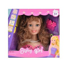 Голова куклы для создания причесок / игрушка / кукла / кукла-модель ИНТЭК