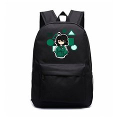Рюкзак Игра в кальмара черный №4 Noname