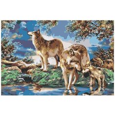 Картина по номерам, "Живопись по номерам", 100 x 150, Z1761