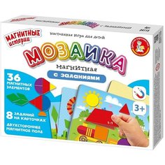 Мозаика магнитная с заданиями Серия Магнитные истории 8 карточек 04115 Десятое королевство
