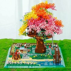 Конструктор 3D из миниблоков Balody Домик на дереве 4451 элементов - BA16297