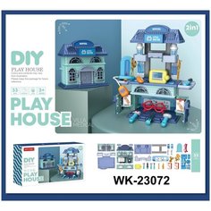 Игровой набор Junfa Дом-трансформер Кабинет доктора WK-23072