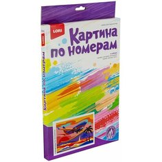 Набор для творчества Картина по номерам для малышей Стальная птица Ркн-108 Lori