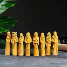 Набор фигур "Боги" охра, 16х11х16см Хорошие сувениры
