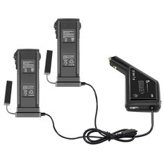 Автомобильное зарядное устройство для 2 аккумуляторов и пульта DJI Mavic 3 (YX) Pgytech