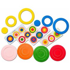 Игровой набор из фетра «Круги» Smile Decor