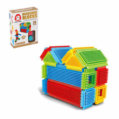 Конструктор игольчатый BRISTLES Домик, 36 деталей Made in China