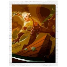 Картина по номерам на холсте игра Witcher 3 - 11384 В 30x40