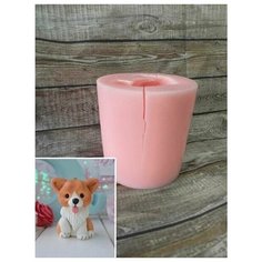 Силиконовая форма для мыла Корги Hobby Page