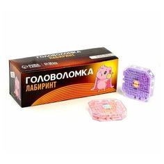 Головоломка-лабиринт «Думай головой», микс Puzzle