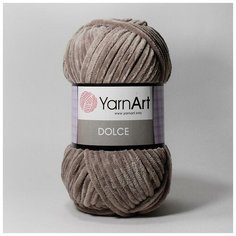 Пряжа YarnArt Dolce 1шт 100г. 120м (100% микрополиэстер) (754 норка)
