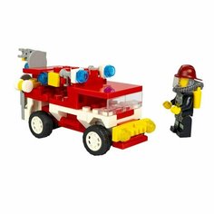 Конструктор 100 деталей Пожарная Служба. Нет бренда