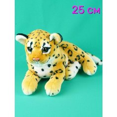 Мягкая игрушка Леопард реалистичный 25 см. АКИМБО КИТ
