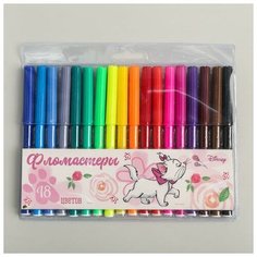 Фломастеры 18 цвета "Мари", Коты аристократы