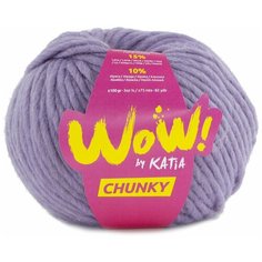 Пряжа для вязания Katia Wow-Chunky, 75% акрил, 15% шерсть, 10% альпака