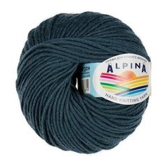 Пряжа "MARGO" 100% мериносовая шерсть 50 г №09 т. серый Alpina