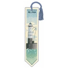 Закладка "Marque Page Ar-Men (Маяк Ар Мен)" #4518 Le Bonheur des Dames Набор для вышивания 5 х 20 см Счетный крест