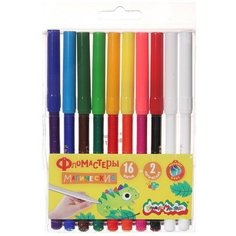 Фломастеры Magic 18 цв "Калякка-Маляка", 16 цветов + 2 магических