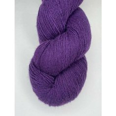 Пряжа для вязания шерсть 8/1 Dark Lila 140-150 г. Нет бренда