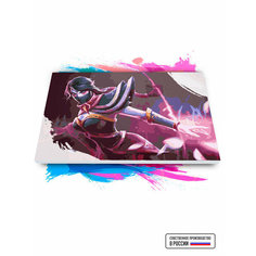 Картина по номерам на холсте Dota 2 - Templar Assassin Art, 60 х 90 см Красиво Красим