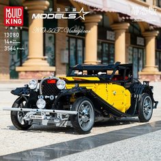 Конструктор набор Technic Техник ретро машина Bugatti 50T Планета конструкторов