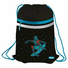 Мешок для обуви 1 отделение Forst "Neo skater", 350x460мм, вентиляционная сеточка, СОП, карман на молнии (FT-MS-020307)