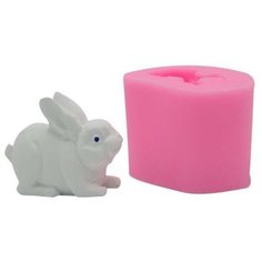 Молд силикон "Крольчонок" 7х3,8х4 см Noname