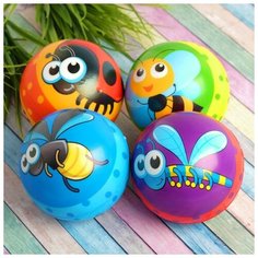 Мяч мягкий «Насекомые», 10 см, виды микс Noname