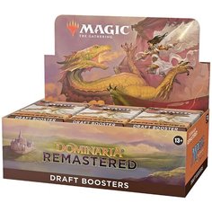 Дополнение для настольной игры MTG: Дисплей драфт-бустеров издания Dominaria Remastered на английском языке Magic: The Gathering