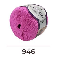 Пряжа для вязания LANOSO LINO 50% лён 50% вискоза;50гр-175м(1 моток)