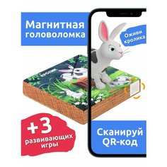 Мега тойс Магнитная головоломка по системе раннего развития Никитина «Кролик»