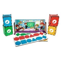 WoodLand Toys Сортер «Комодик. Геометрия»