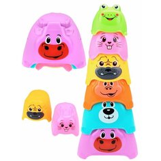 Пирамидка 10 см (6 форм, в сетке) ( Арт. 1802756) 1802756 Рыжий кот