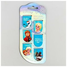 Открытка с магнитными закладками Frozen, Холодное сердце, 6 шт. Disney