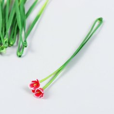 Frau Liebe Декор для творчества "Эрантис" набор 10 шт красный 14,5 см