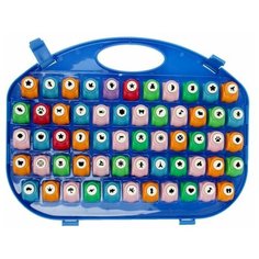 Арт Узор Набор фигурных дыроколов в сундуке d=1 см, 58 шт микс