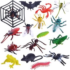 Пластизоль "Насекомые" 17 шт. в пакете Играем вместе