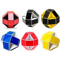 Головоломка змейка 4 см, 24 панели Без бренда