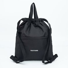 Мешок для обуви на стяжке, цвет черный Нет бренда