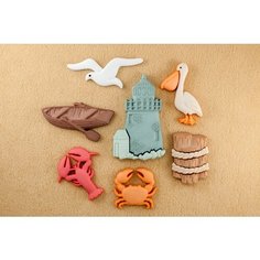 Молд для рукоделия 226 море руль штурвал моряк Hobby Page