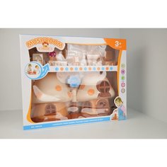 Набор "Дом-гриб" с мебелью / кукольные домики "Импортные товары"(игрушки)