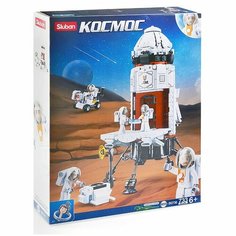 Конструктор Космос 2в1 (733 дет) Sluban 38-0738