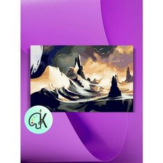 Картина по номерам на холсте Поэзия Сирил Роландо, 40 х 60 см КУЛЬТУРА ЦВЕТА