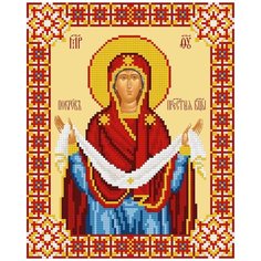 Кристальная (алмазная) мозаика "фрея" ALVR-179 "Икона "Покров Пресвятой Богородицы" Freya
