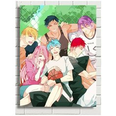 Картина по номерам Аниме баскетбол Куроко - 8580 В 30x40