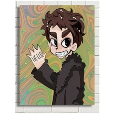 Картина по номерам сериал Академия Амбрелла (Клаус, Пятый, Скипка) - 8227 В 30x40