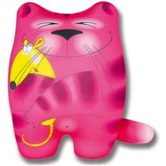Мягкая игрушка антистресс Штучки, к которым тянутся ручки Кошки Мышки, розовый