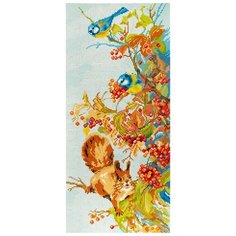 Алмазная мозаика "Яркая осень", 25x55 см, Фрея Freya